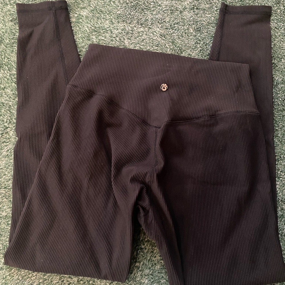 Black BuffBunny Ribbed Legging - Size Large